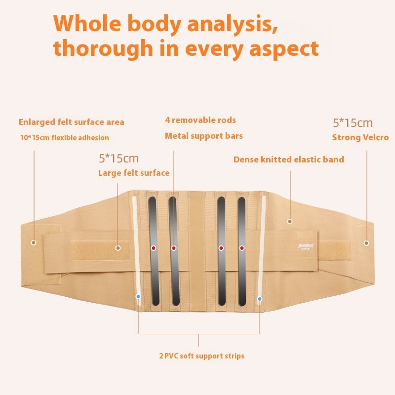 Waist Support Sports Fitness Belly Contracting And Slimming Waistband