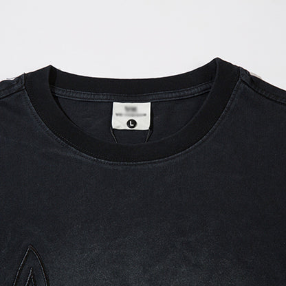 Fashion Embroidered Short-sleeved T-shirt For Men