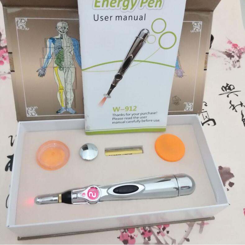 New Evolution™ MeridianPen: Electric Acupuncture Laser Therapy Massage Pen for Pain Relief