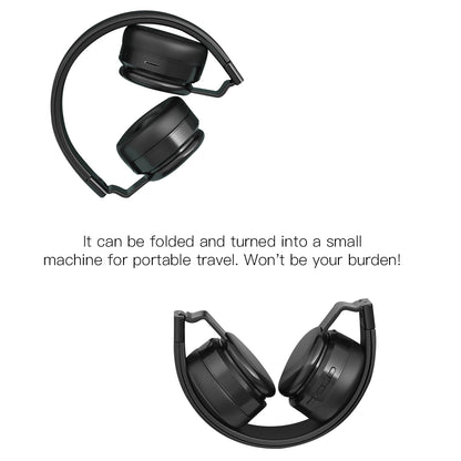 BassWrap: Head-Mounted Folding Sports Card Subwoofer Headphones