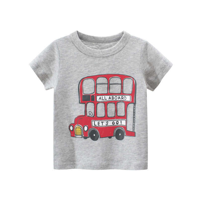 The Summer Heritage: New-Season Boys’ Short-Sleeve Signature T-Shirt
