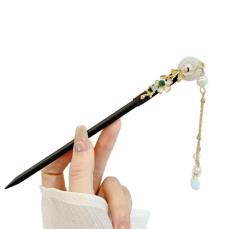 New Chinese Style Updo Hair Clasp High Sense Ebony Hairpin