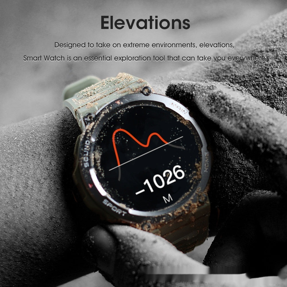 The Three-Proof Titan: Rugged Outdoor Waterproof Sports Watch