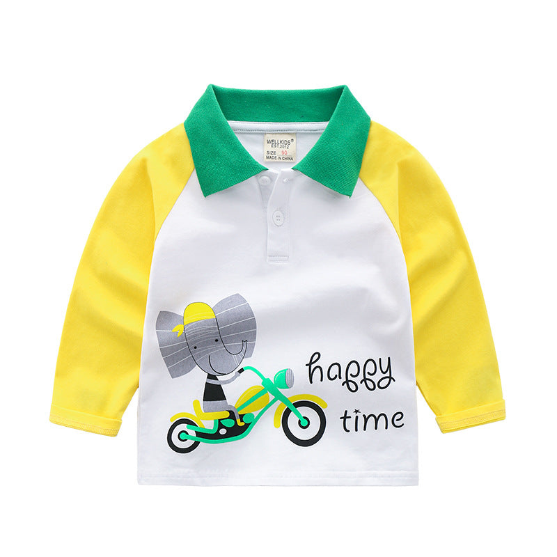 The Polo Autumn: Boys’ Long-Sleeve Autumn POLO Performance Shirt