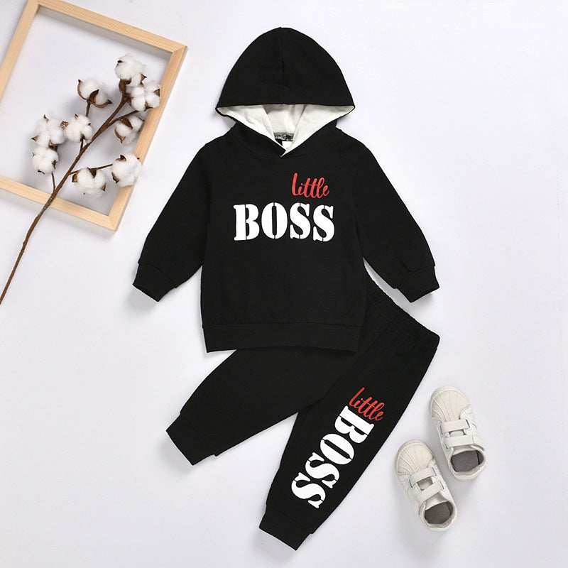 Signature Hooded Leisure Sweatshirt Ensemble