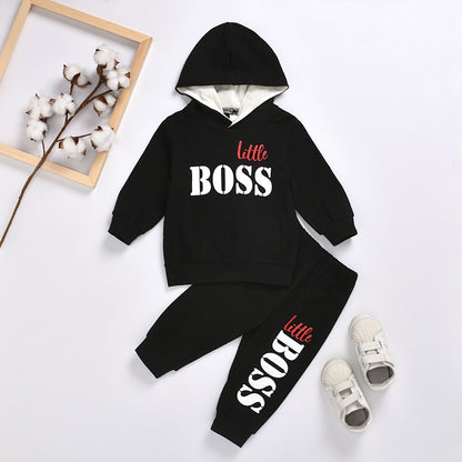 Signature Hooded Leisure Sweatshirt Ensemble