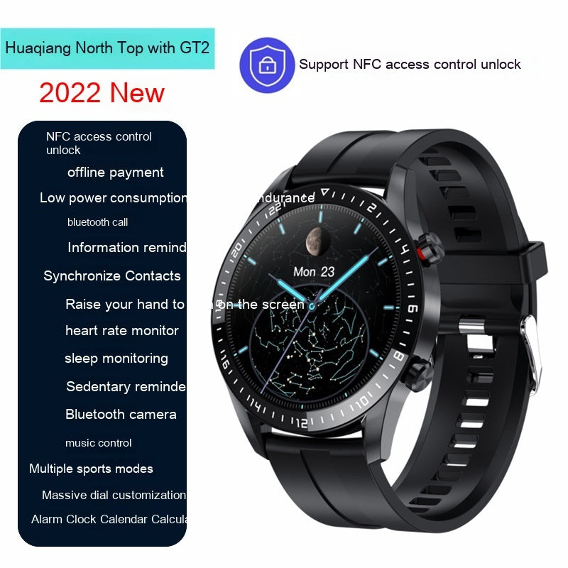 GT2 Commander: NFC Access Control & Bluetooth Sports Watch