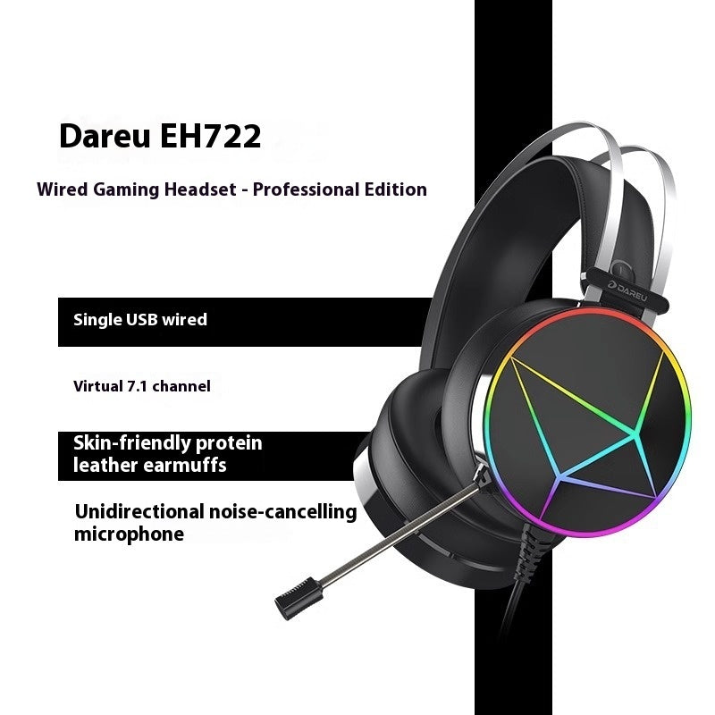 WireStrike: Gaming Esports Noise Cancelling Wired Headphones