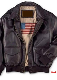 Leather Brown Flag