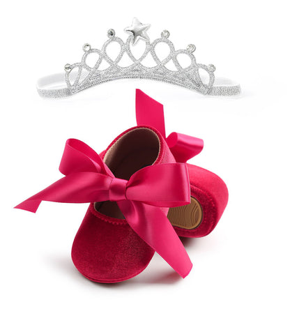 Princess shoes tiara
