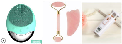 Electric Bamboo Charcoal Silicone Cleansing Instrument