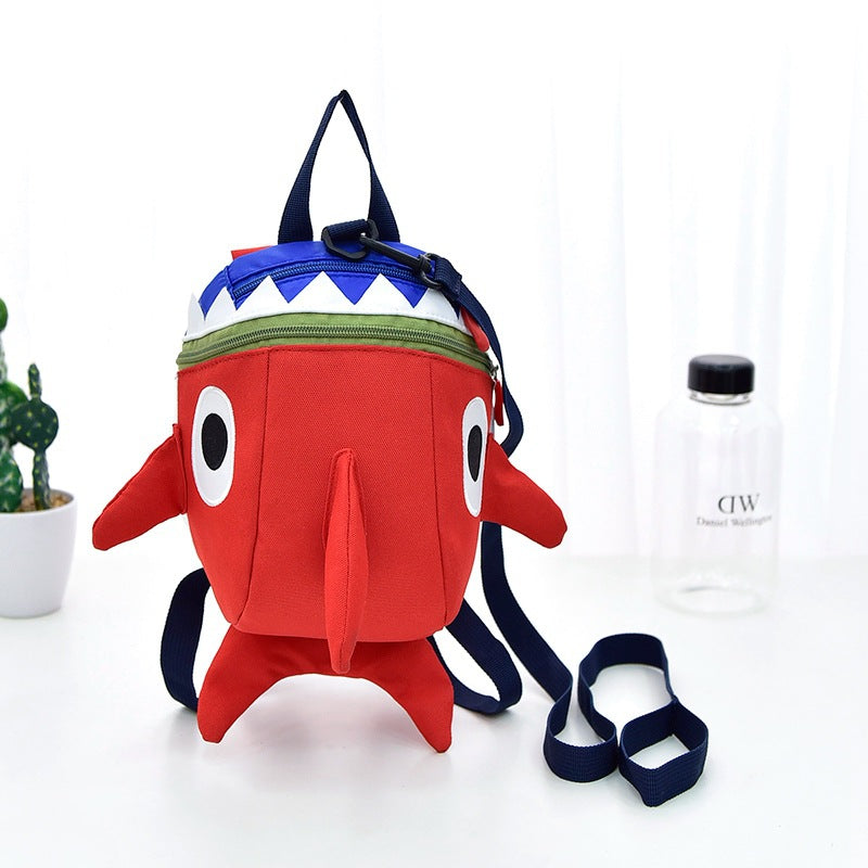 Children's backpack anti-lost cartoon backpack shark classic children's backpack cute small bag
