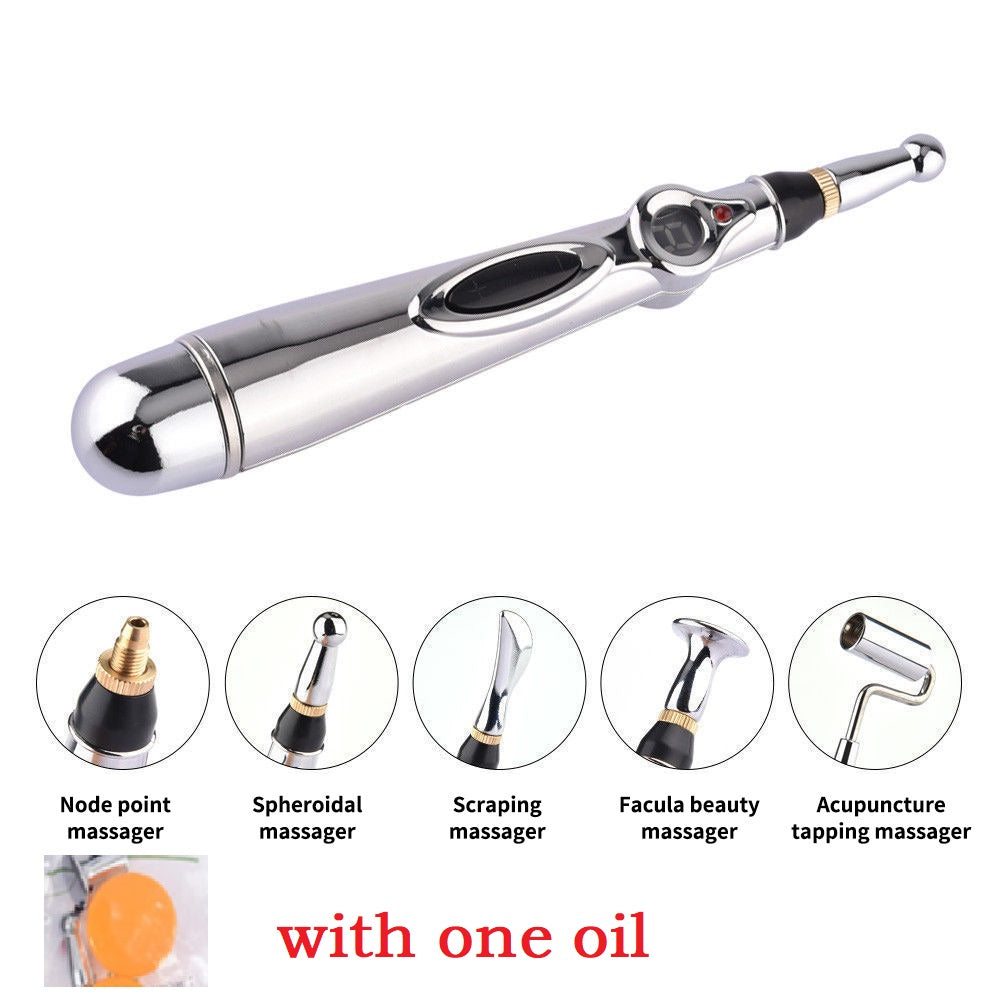 New Evolution™ MeridianPen: Electric Acupuncture Laser Therapy Massage Pen for Pain Relief