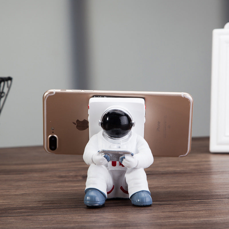 Astronaut Phone Stand | Cute Spaceman Desktop Holder & Creative Desk Decoration Gift