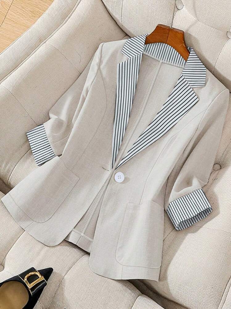 European And American New Women's Clothes British Style Top Loose