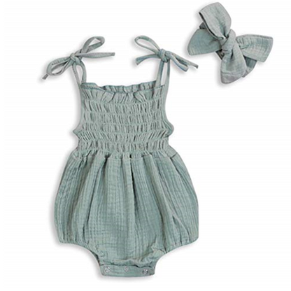 The Cotton Cradle: Soft Cotton Strapping Baby Creeper