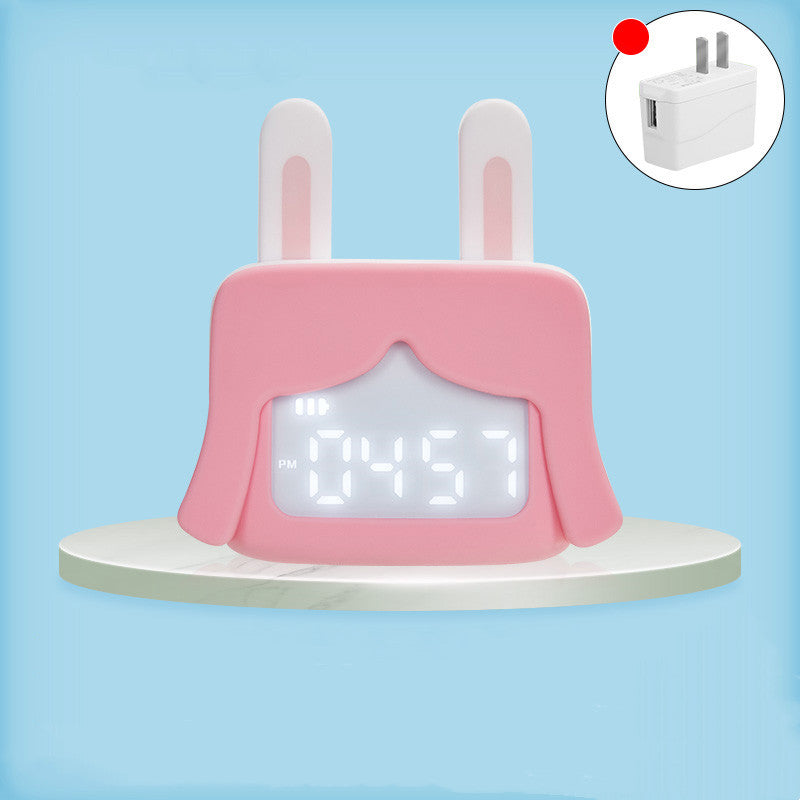 Nursery Quiet: Mute Student Bedroom Bedside Precision Clock