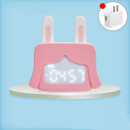 Nursery Quiet: Mute Student Bedroom Bedside Precision Clock