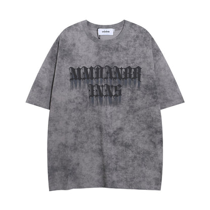 Fashion Tie-dye T-shirt Loose Top Men