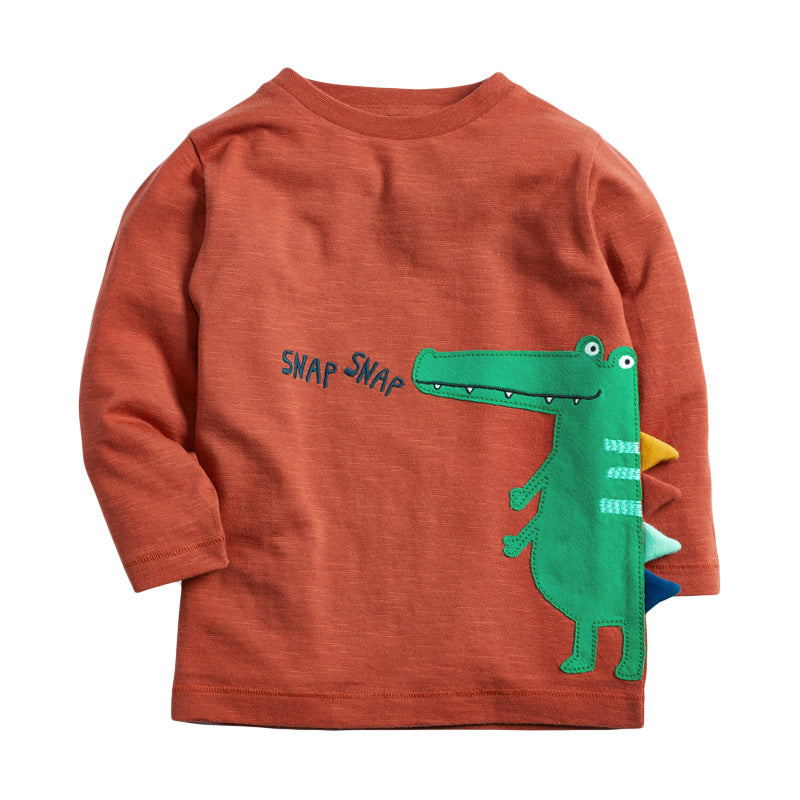 The Knitted Baseline: Knitted Cotton Signature Boy T-Shirt