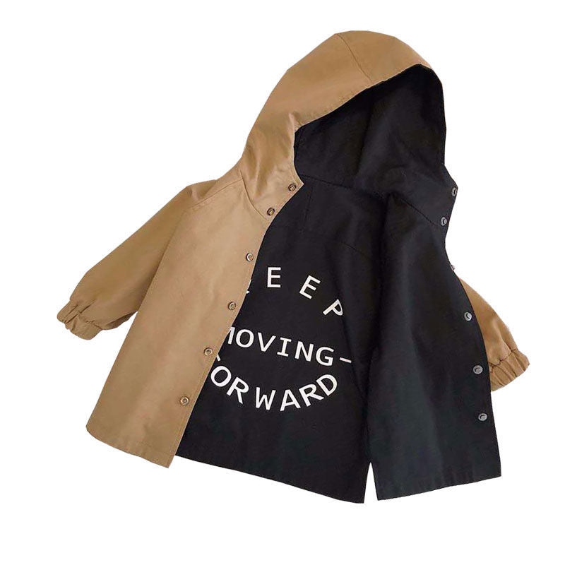 The Reversible Spring: Boys’ Dual-Sided Spring Performance Coat