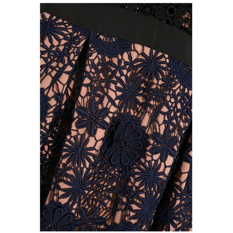 Short sleeve long dress