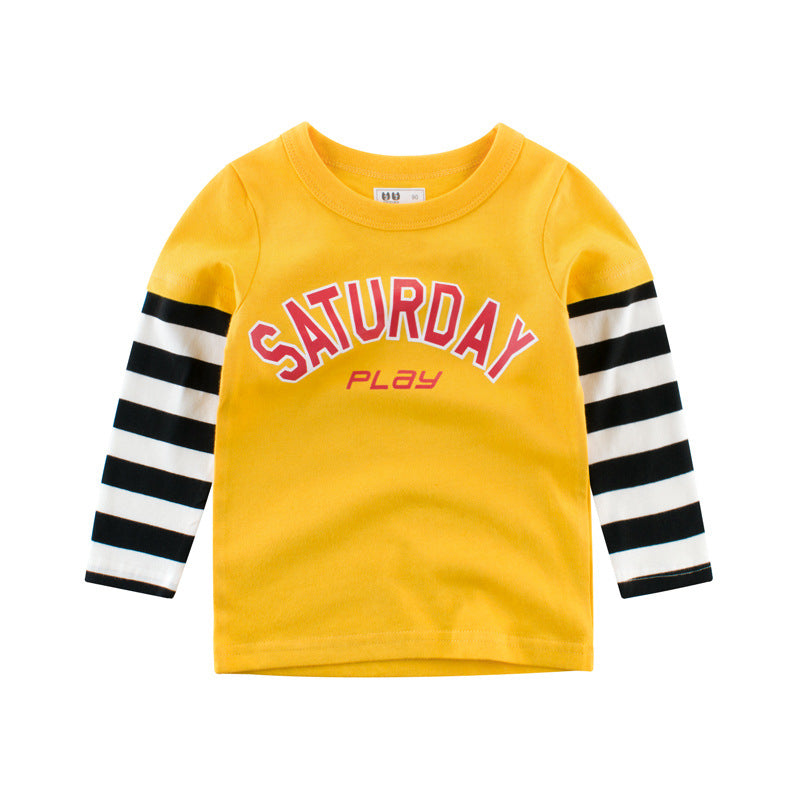 The Top Layer: Children’s Long-Sleeve Baby Top & Bottoming Shirt
