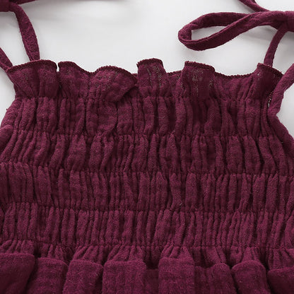 The Cotton Cradle: Soft Cotton Strapping Baby Creeper