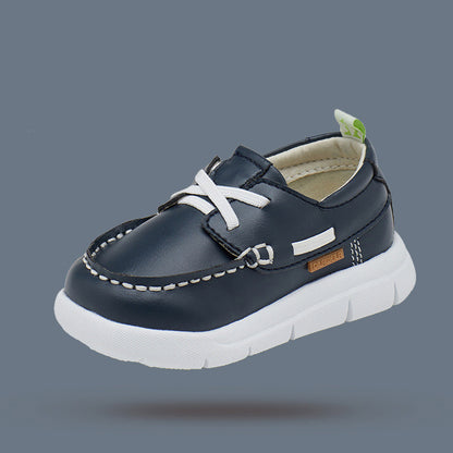 The Polished Heirloom: Classic Small Leather Signature Shoes