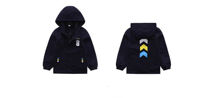The Urban Windbreaker: Plus-Velvet Korean-Style Windbreaker