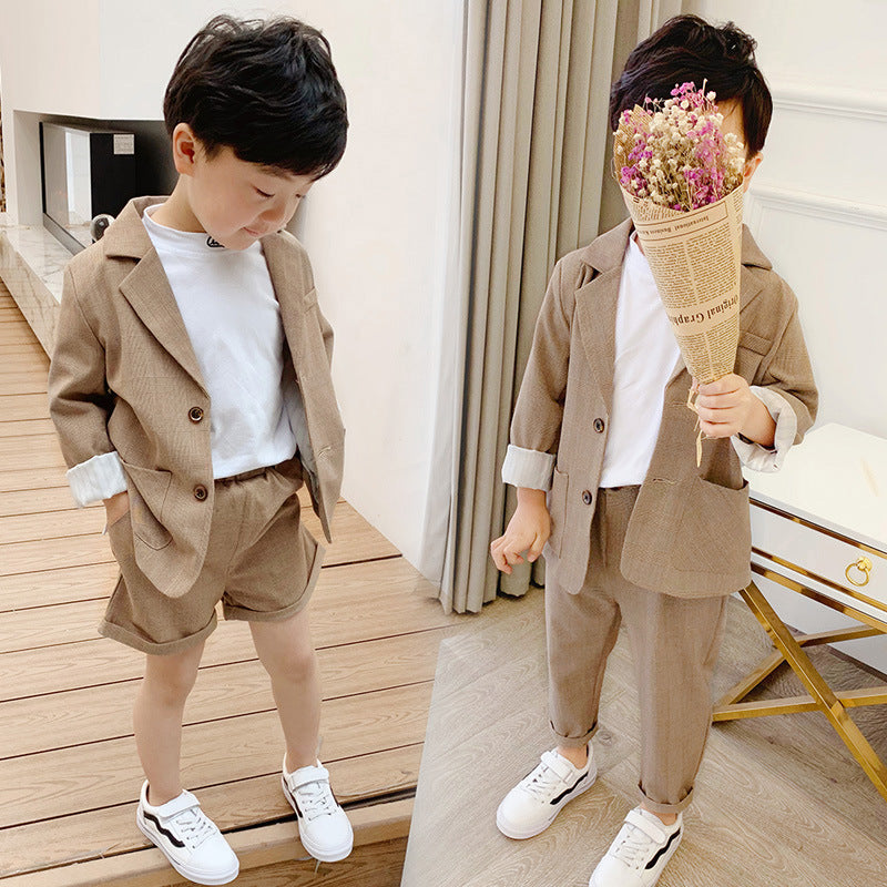 The Kinetic Tide: New Korean-Style Handsome Casual Two-Piece