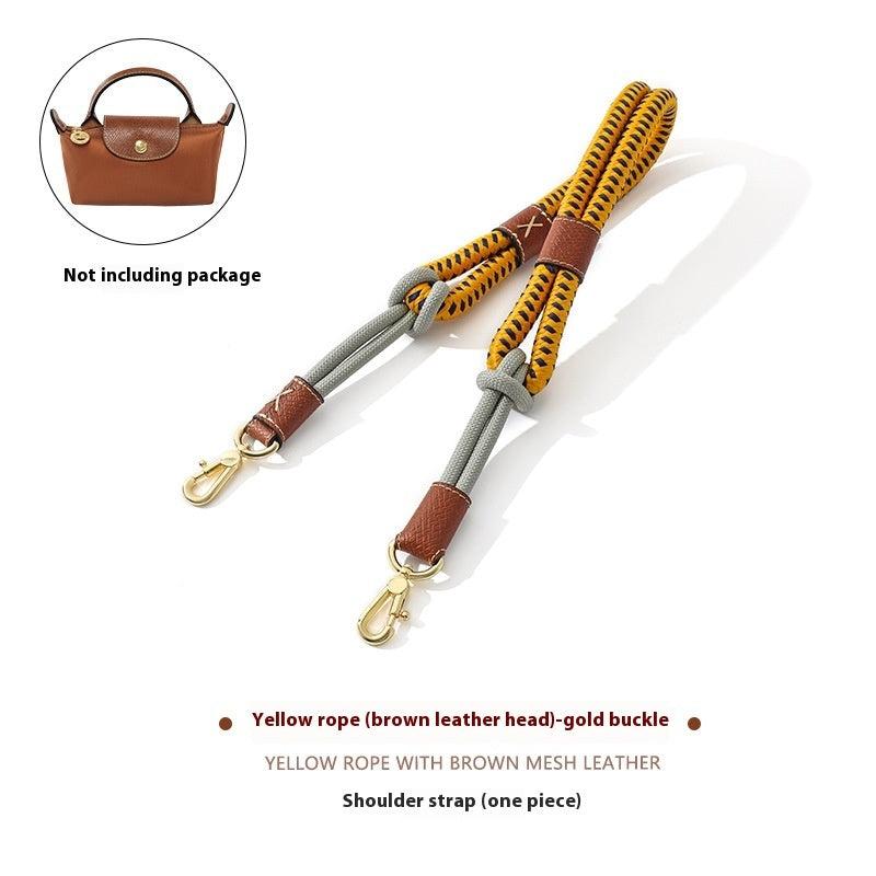 Punch-free Modification Accessories Braided Rope Shoulder Strap Crossbody Strap