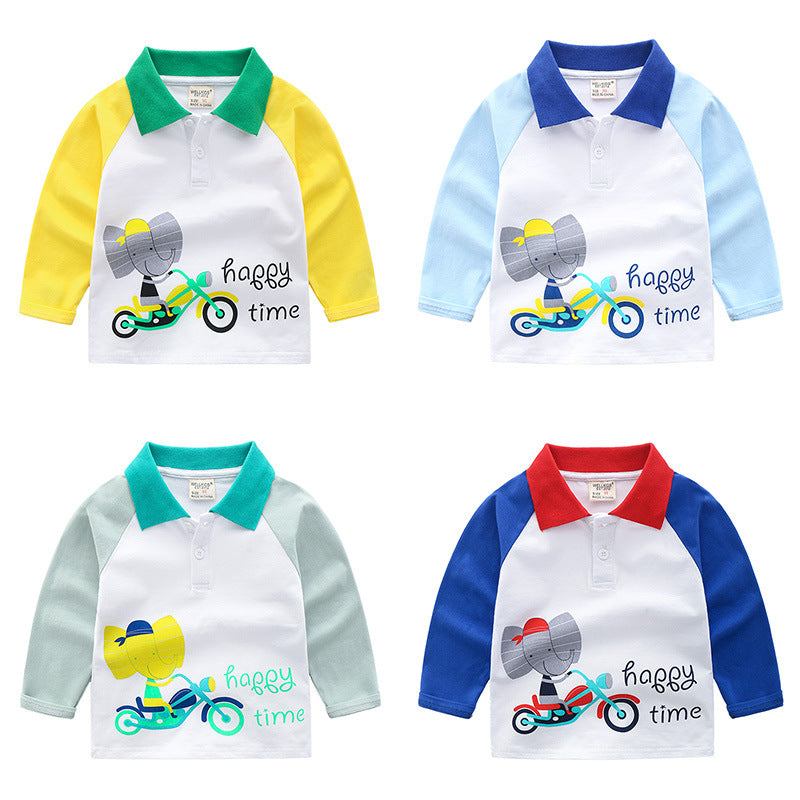 The Polo Autumn: Boys’ Long-Sleeve Autumn POLO Performance Shirt