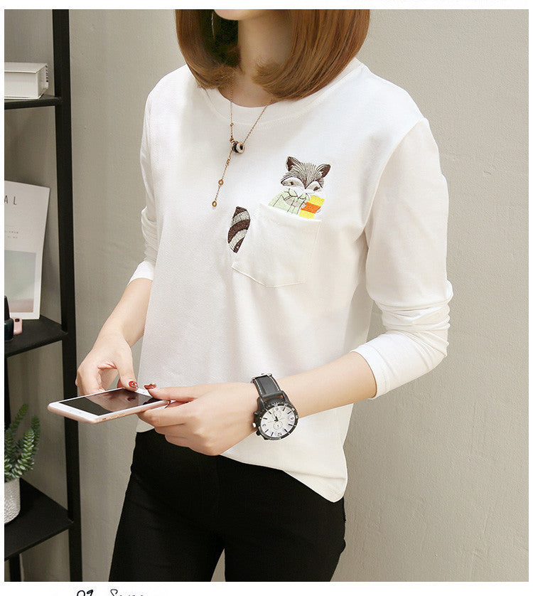 Women's Loose Long Sleeve T-Shirt