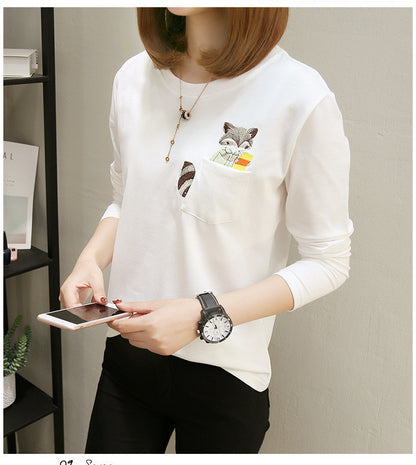 Women's Loose Long Sleeve T-Shirt