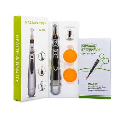 New Evolution™ MeridianPen: Electric Acupuncture Laser Therapy Massage Pen for Pain Relief