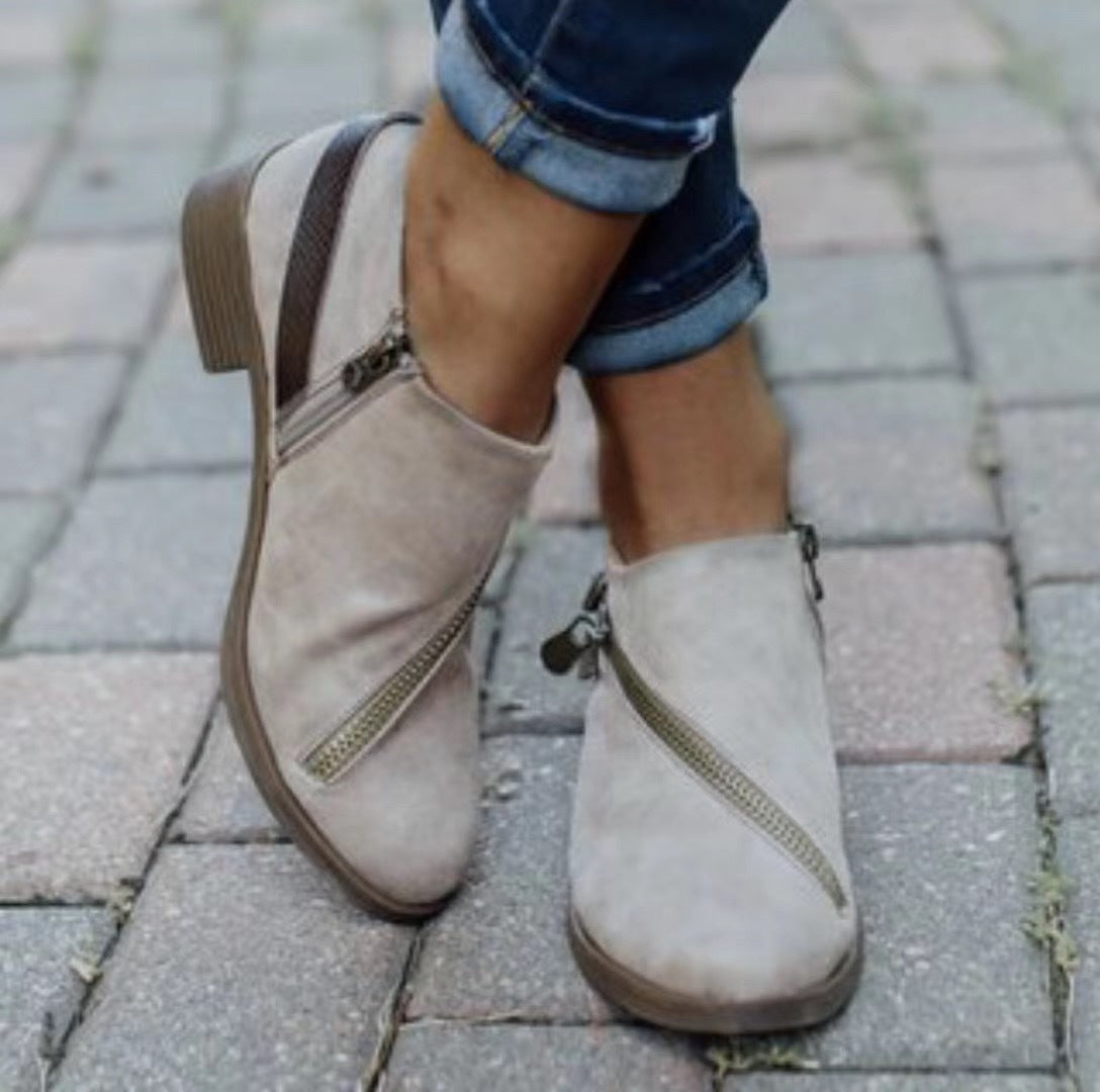 Best Mid Heel Boots For Women With Zipper Closure And Comfortable Ankle Support