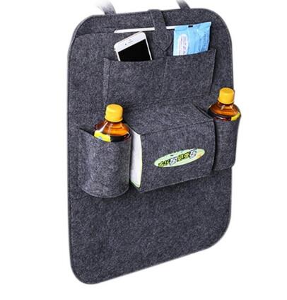 Multi-Pocket Auto Seat Back Organizer | Car Storage Bag for Headrest & Console