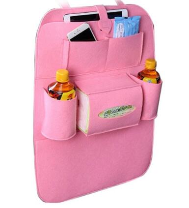 Multi-Pocket Auto Seat Back Organizer | Car Storage Bag for Headrest & Console