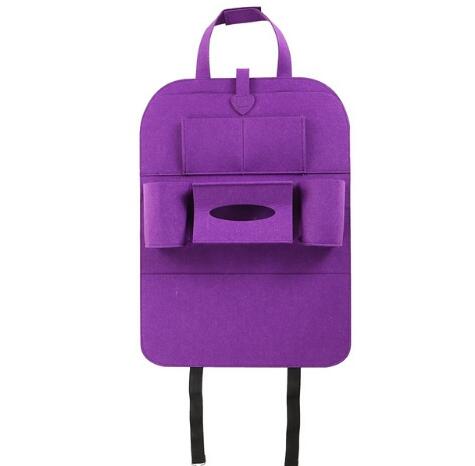 Multi-Pocket Auto Seat Back Organizer | Car Storage Bag for Headrest & Console