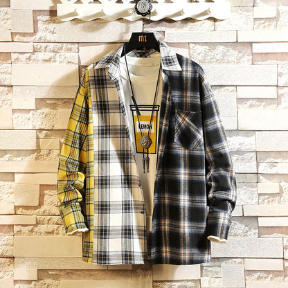 Long sleeve plaid shirt