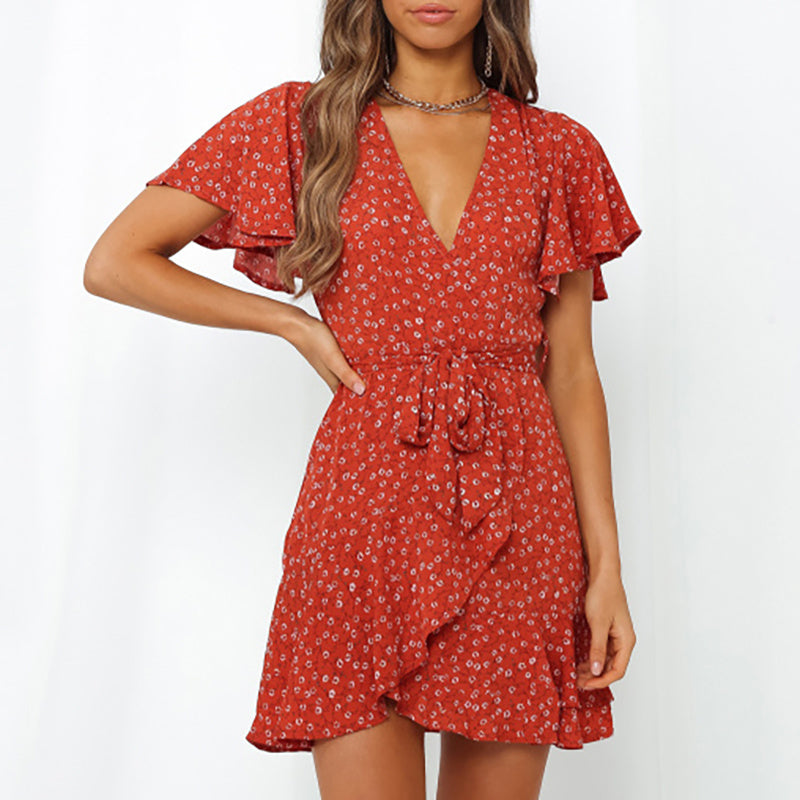 Short sleeve dress