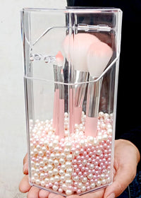Tube beige pink pearl