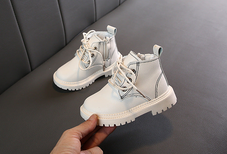 The Artisan Short: Premium Leather Short Boots for Boys