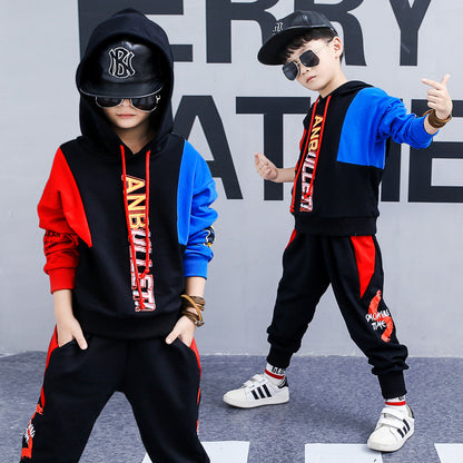 The Big Boy Kinetic: Korean-Style Long-Sleeve Sports Two-Piece