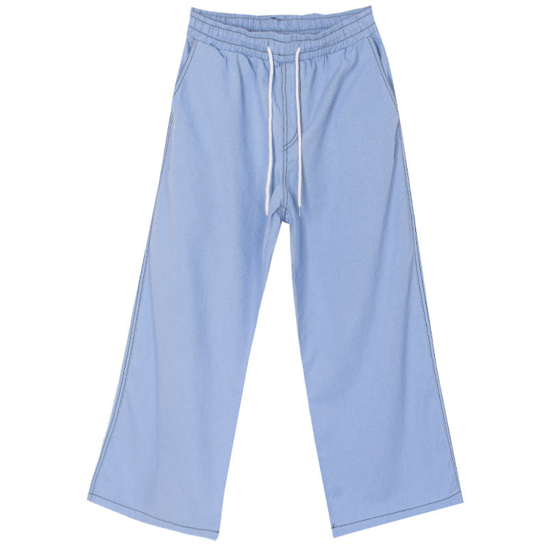 Retro wide-leg pants