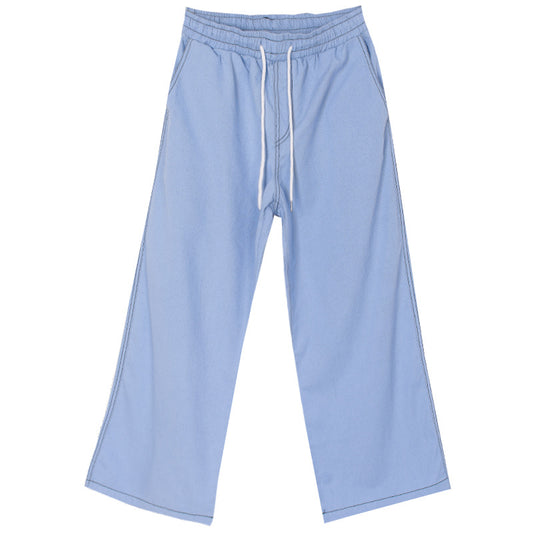 Retro wide-leg pants