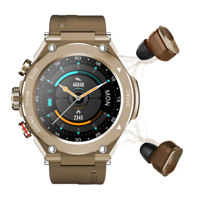 The Triple Threat: Bluetooth Headset, Music & Health Hybrid Watch