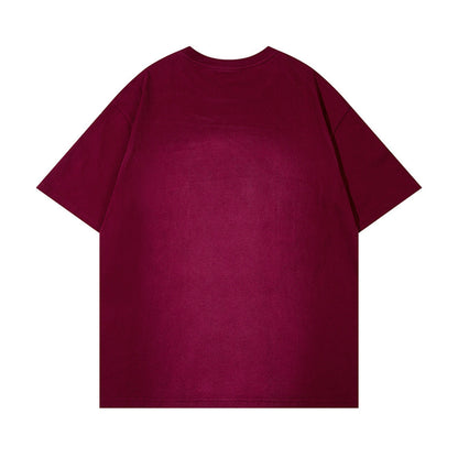 Fashion Embroidered Short-sleeved T-shirt For Men