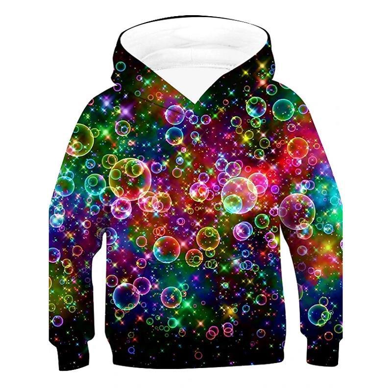 Surrealist 3D Digital Graphic Statement Hoodie